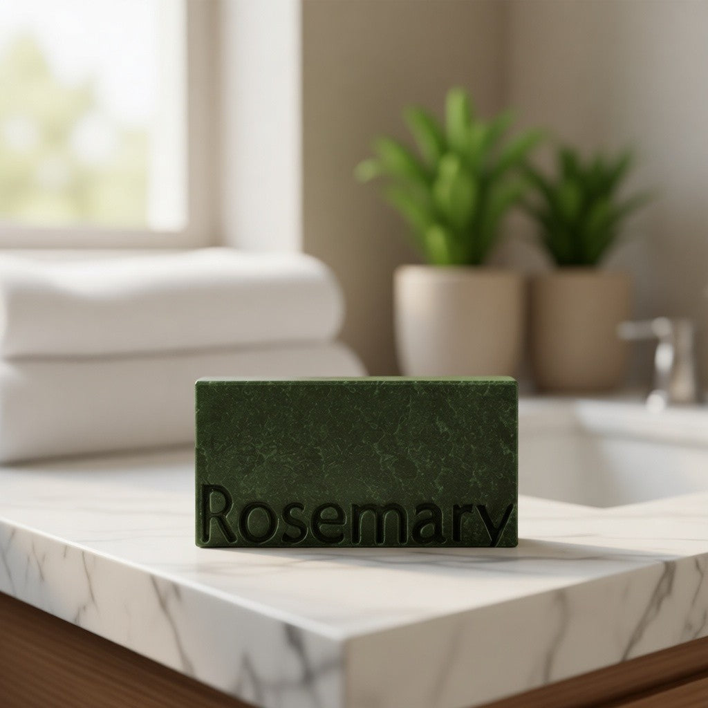 AROMATICA Rosemary Scalp Scaling Shampoo Bar 135g