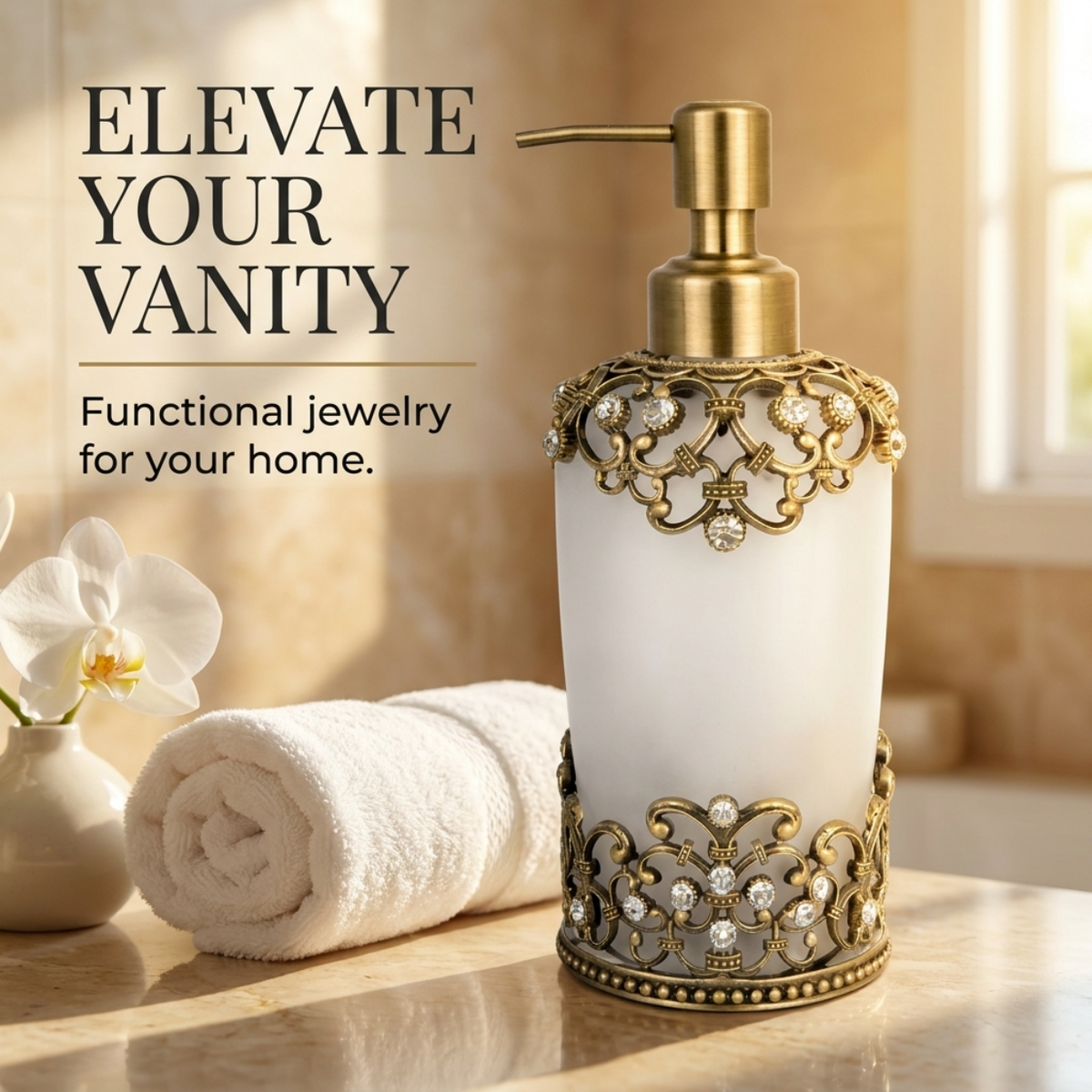 Soap Dispenser – Amara Bliss, 9 oz