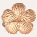 Gold Floral Napkin Rings – Elegant Metal Table Decor Rings for Dining