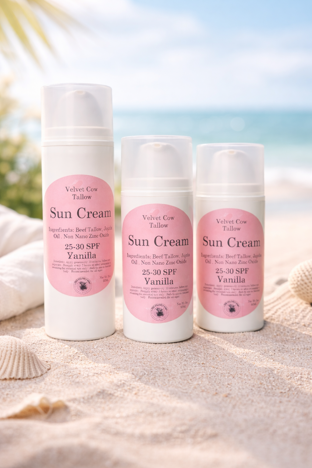 Tallow Mineral Sun Cream | Natural Zinc Oxide Protection