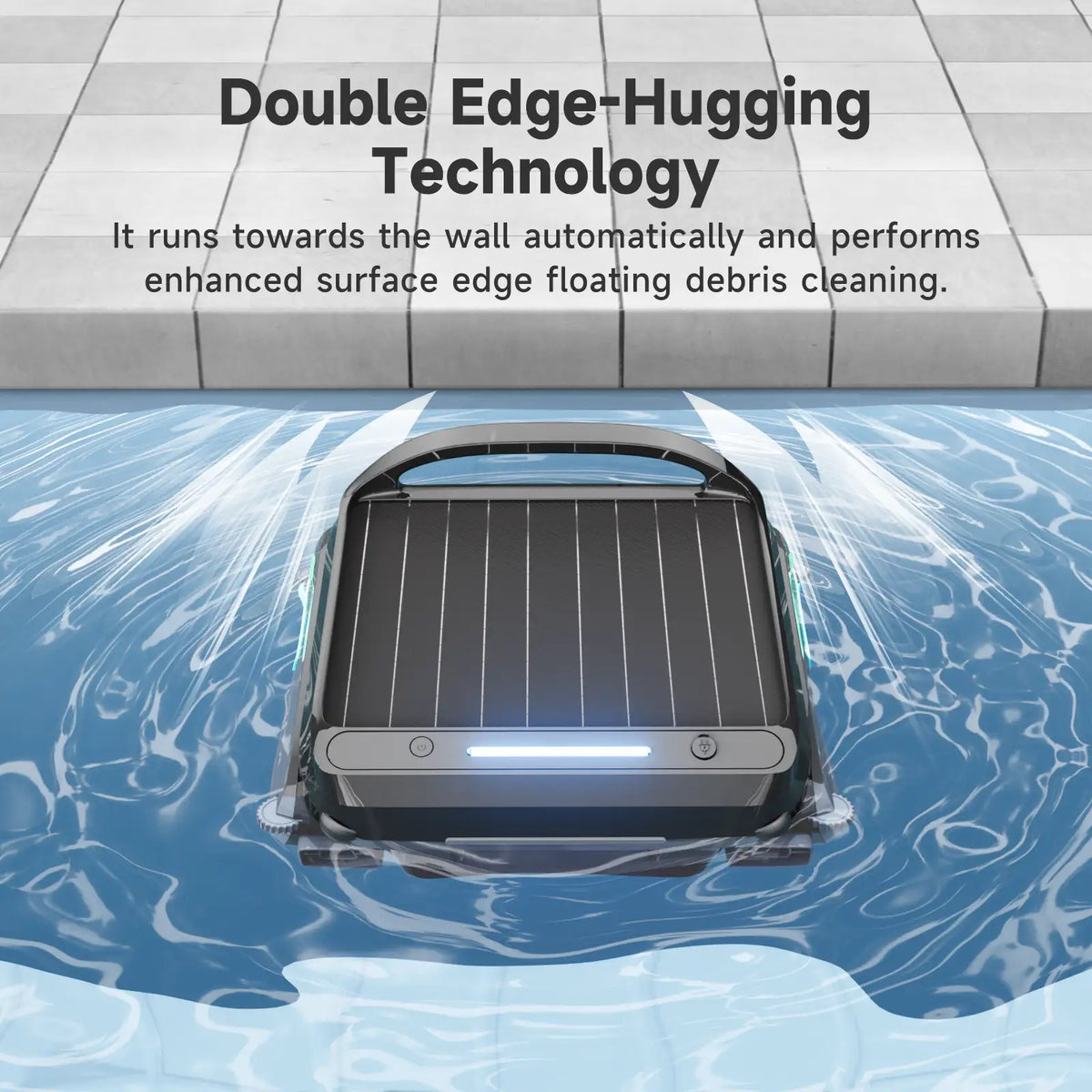 WYBOT F1 Pool Skimmer Solar Powered Robotic Cleaner
