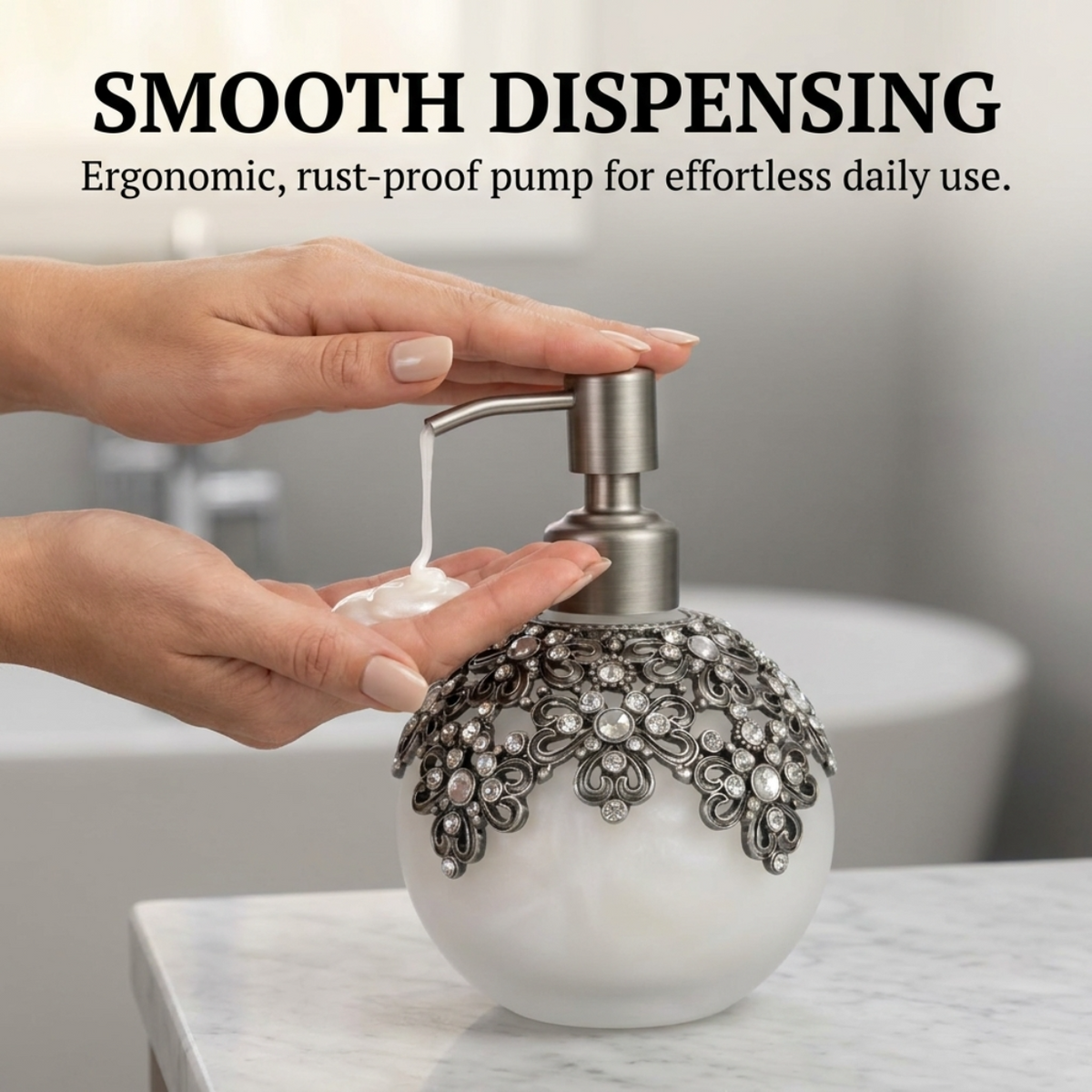 Soap Dispenser – Lavinia Bloom, 12 oz