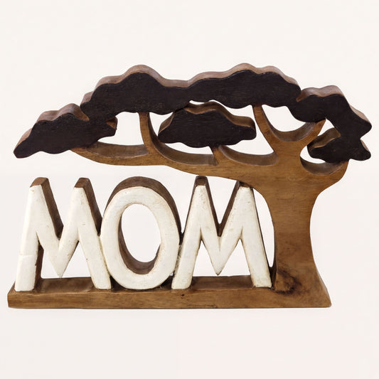 Wooden Mom Sign – Graceful Mom, Acacia Wood