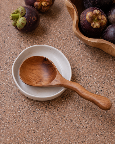 Teak Serving Spoon Set