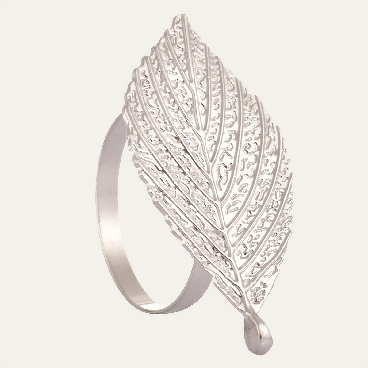 Silver Leaf Napkin Rings – Silver Leaf Design