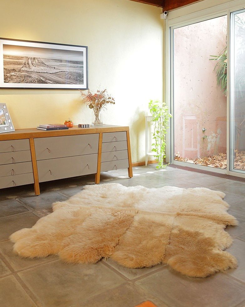 8-Pelt Irregular Area Rug