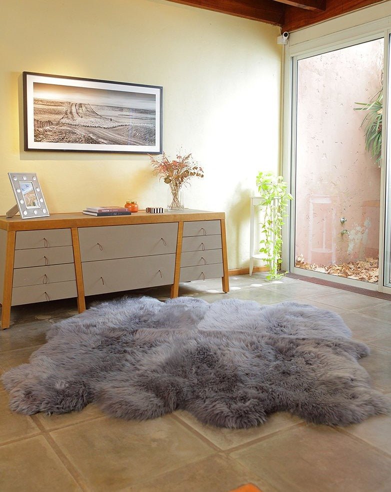 8-Pelt Irregular Area Rug