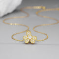 925 Sterling Silver Clover Necklace - Elegant Pendant for Every Occasion