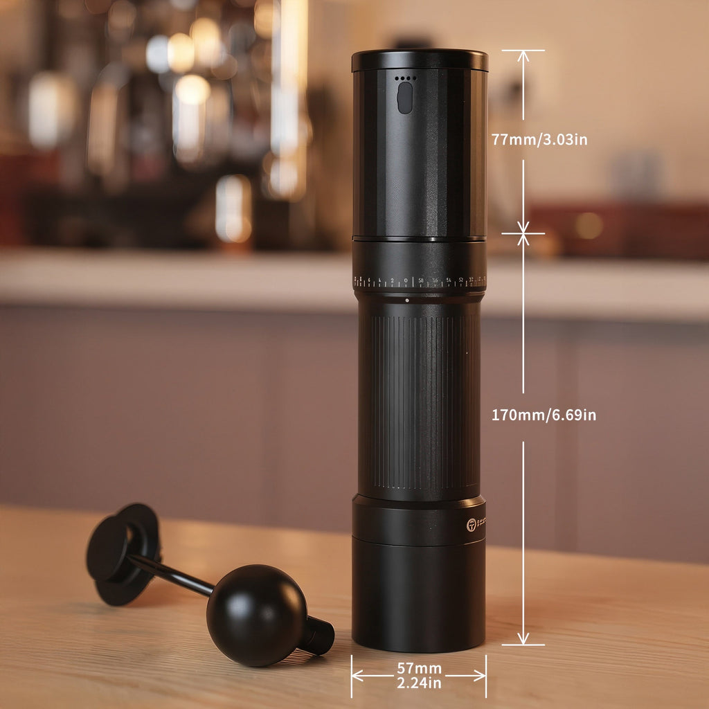 Starseeker 2 in 1 Black Burr Coffee Grinder