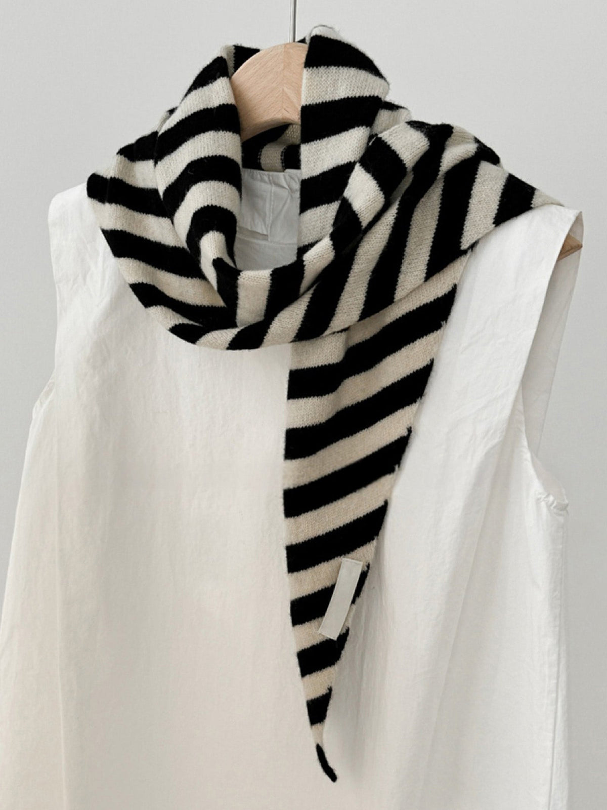100% Australian Wool Functional Triangle Scarf