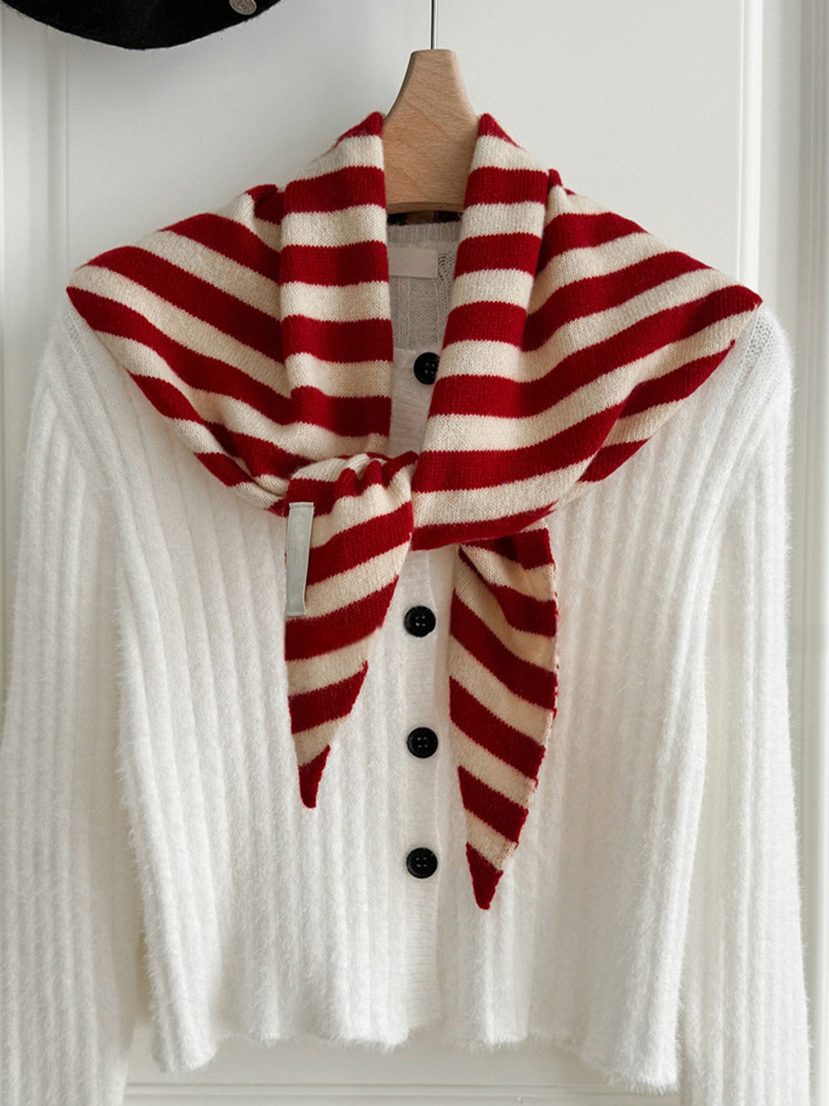 100% Australian Wool Functional Triangle Scarf