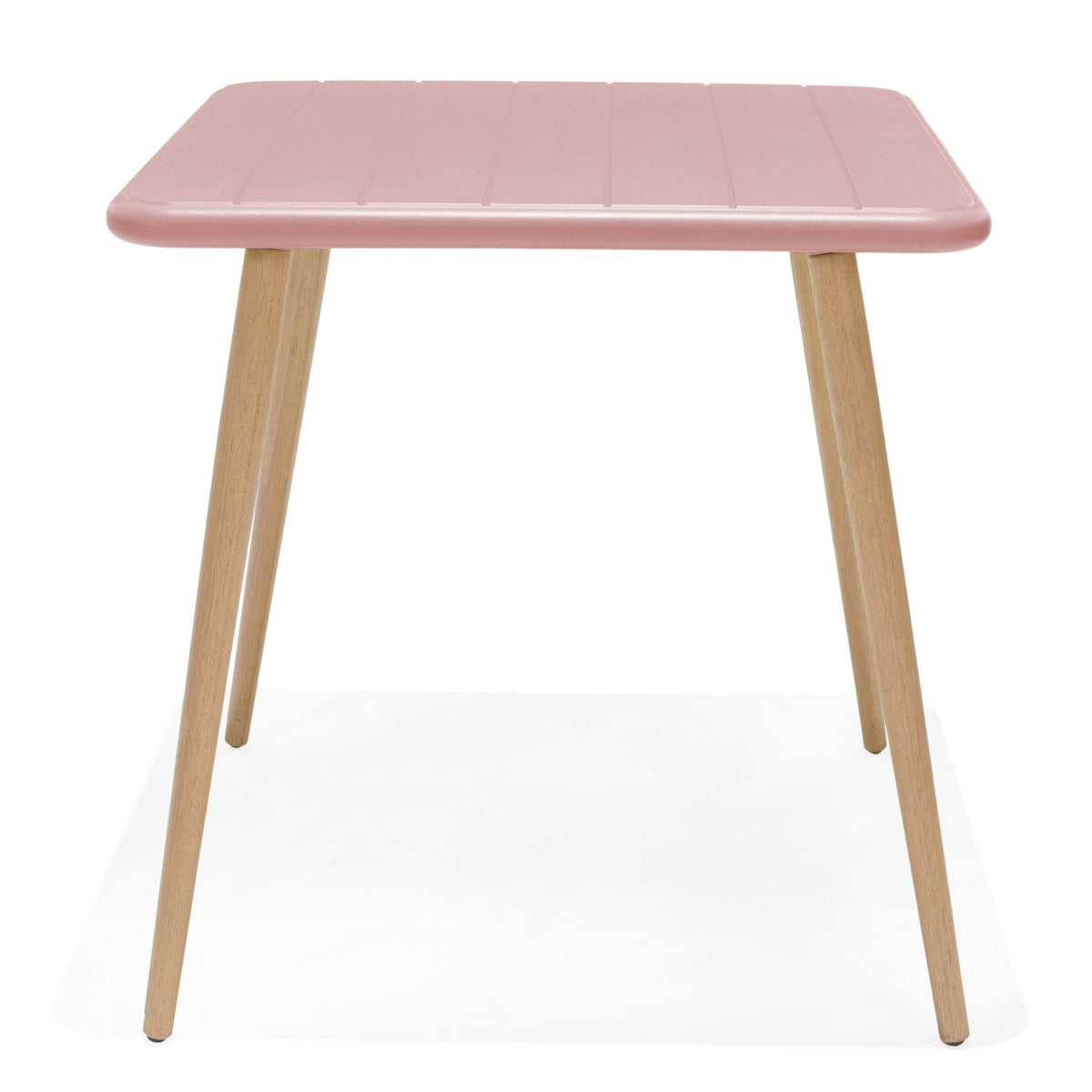 Nassau Square Table – Peony Pink Social Plastic®
