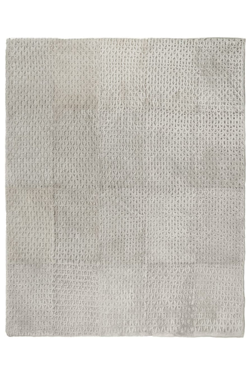 AMANDA - Sculpted Grey Rug