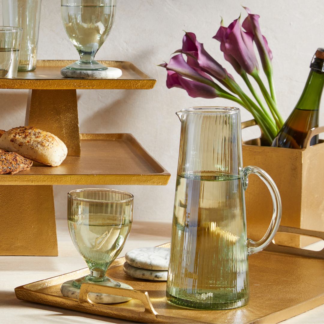 Lumia Glass Pitcher