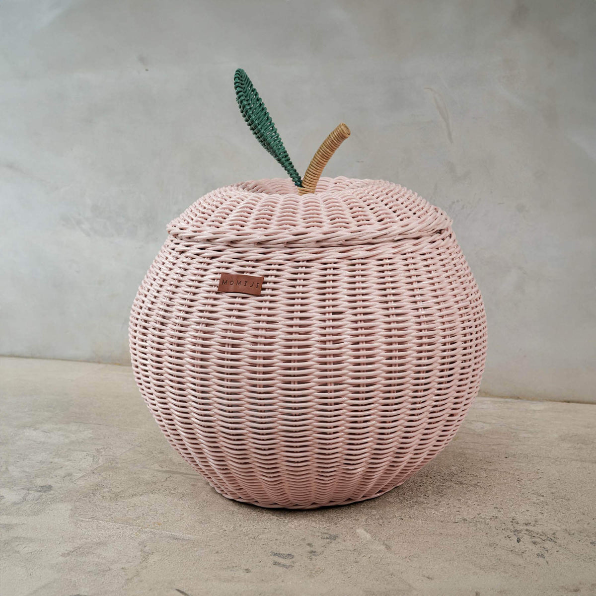 Apple Storage Basket Pink - Medium