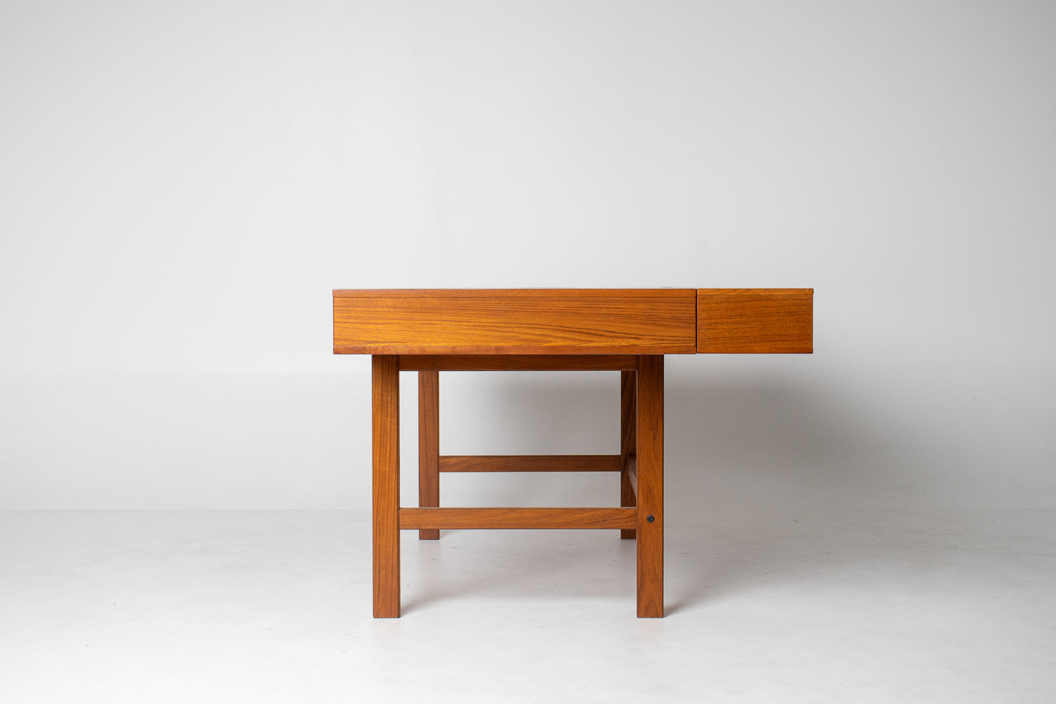 Peter Lovig Mid Century Danish Teak Flip Top Desk