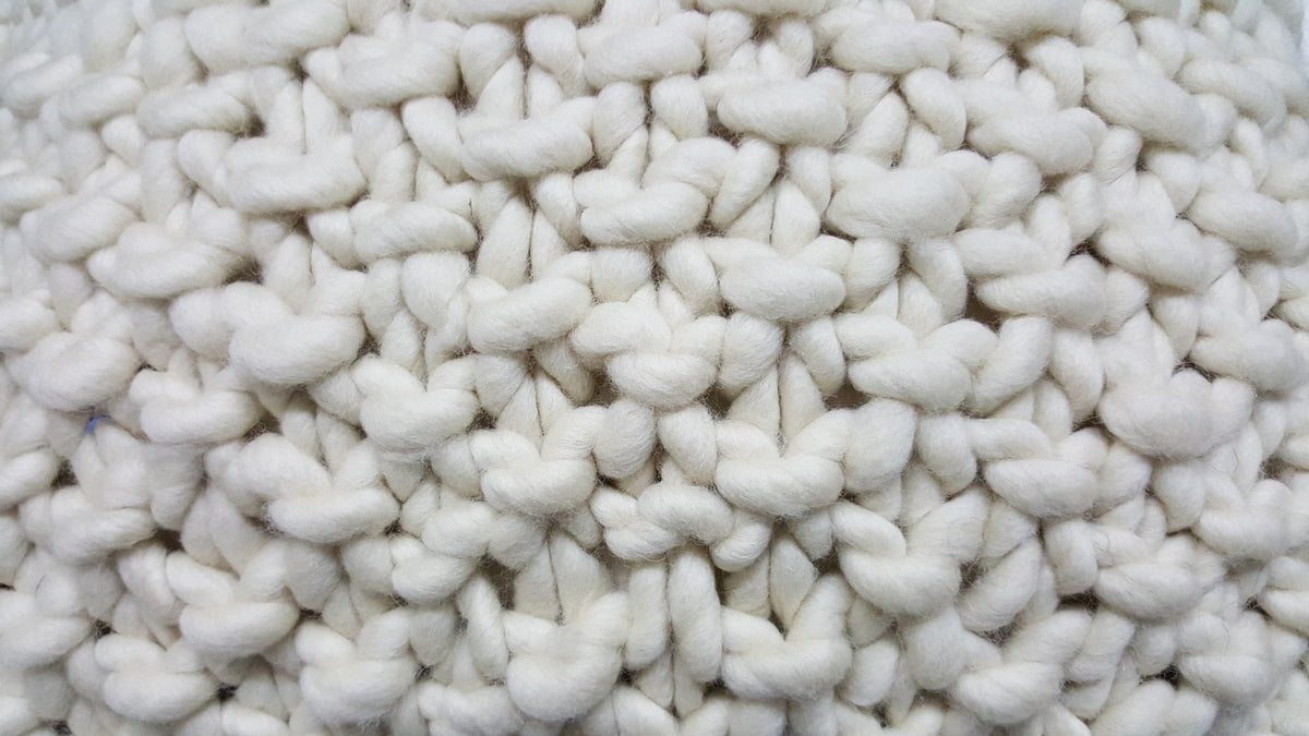 Arroz Chunky Wool Pillow