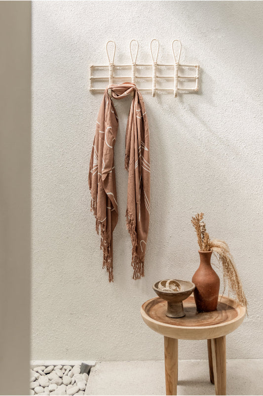 Nusa Rattan Wall Hooks