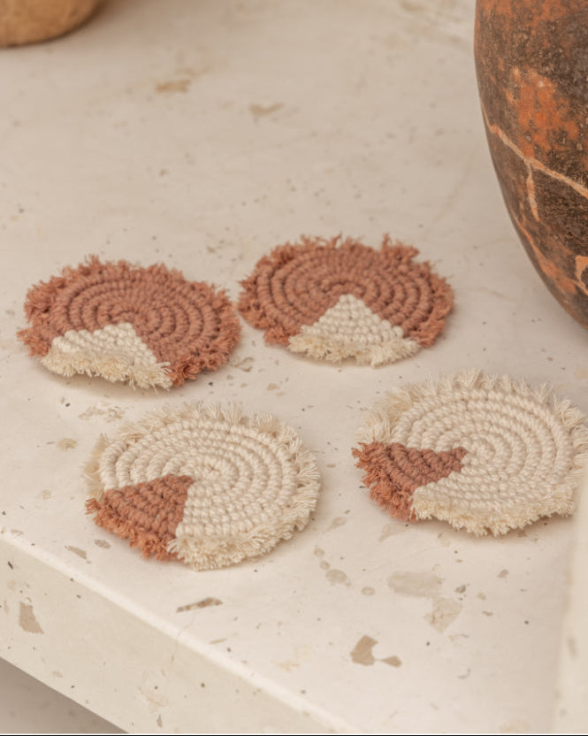 Patterned Coaster Set