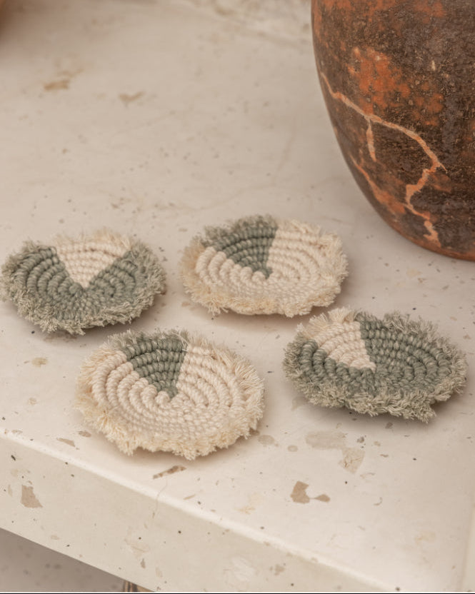 Patterned Coaster Set