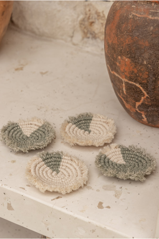 Patterned Coaster Set