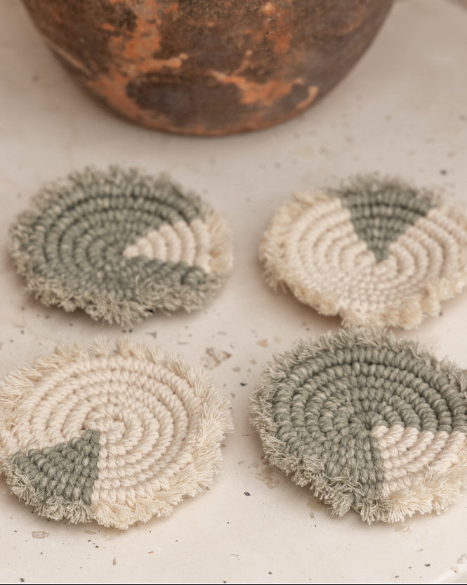 Patterned Coaster Set