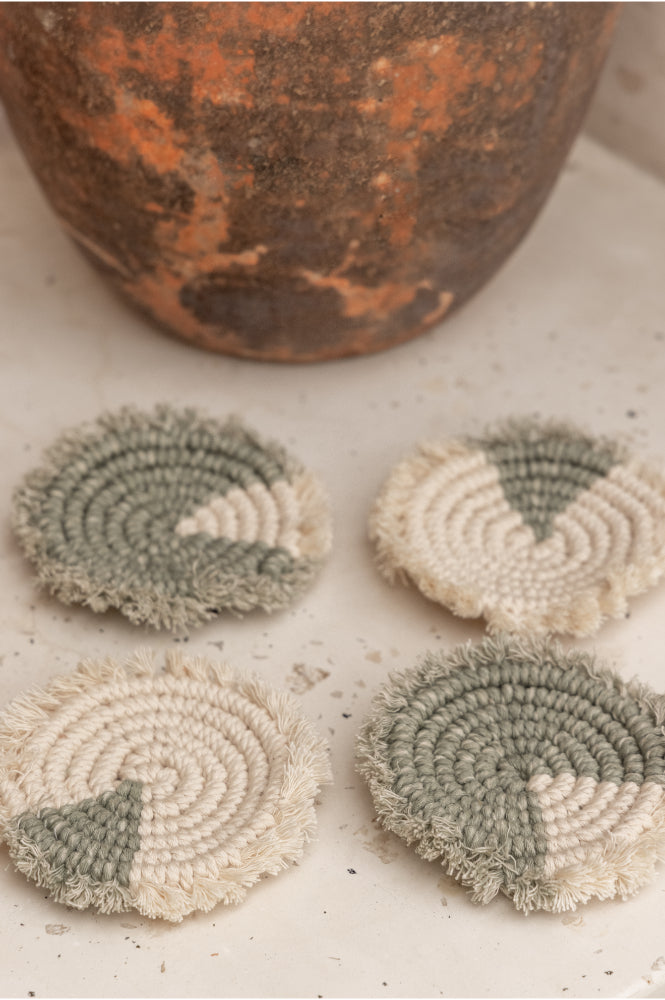 Patterned Coaster Set