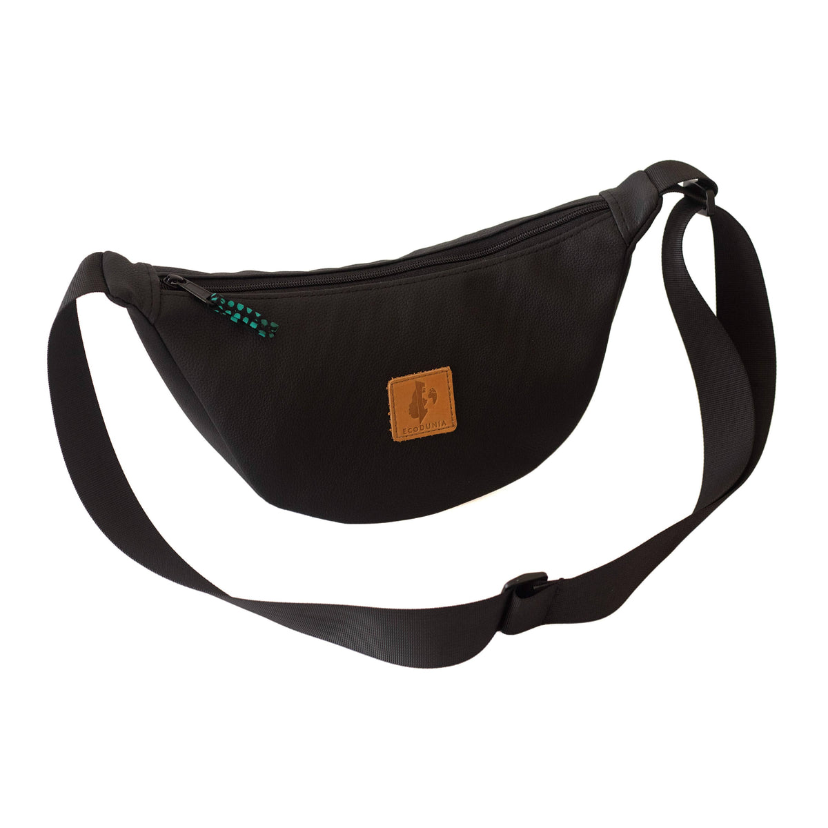 Round Mini Vegan Leather Crossbody Shoulder Bag
