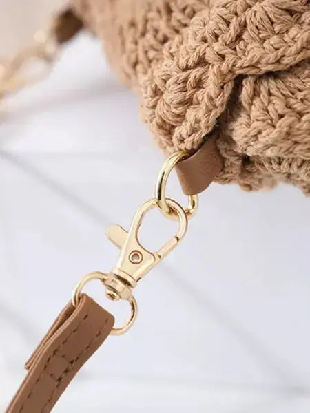 Women's Boho Crochet Crossbody Bag | Handwoven, Artisan Style
