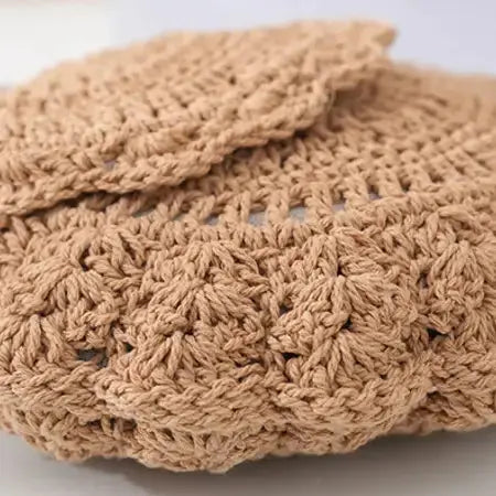 Women's Boho Crochet Crossbody Bag | Handwoven, Artisan Style