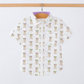 Throw Me Something Mister Mardi Gras Short Sleeve Collared Shirt