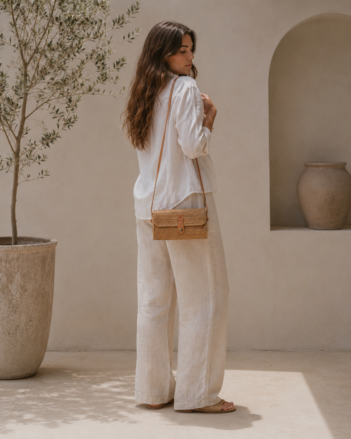 Ulan Rattan Purse