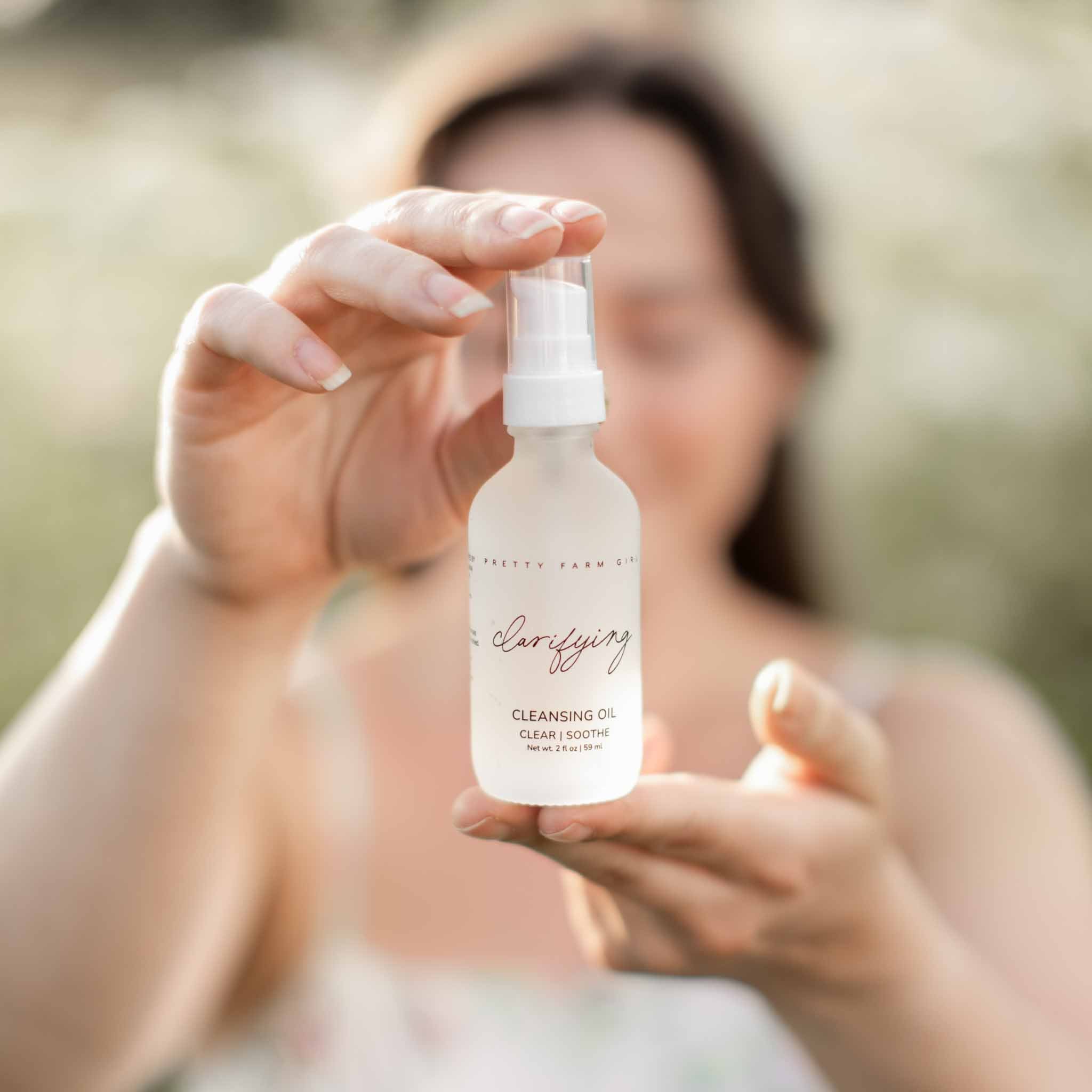 Clarifying Cleansing Oil for Acne Prone Skin