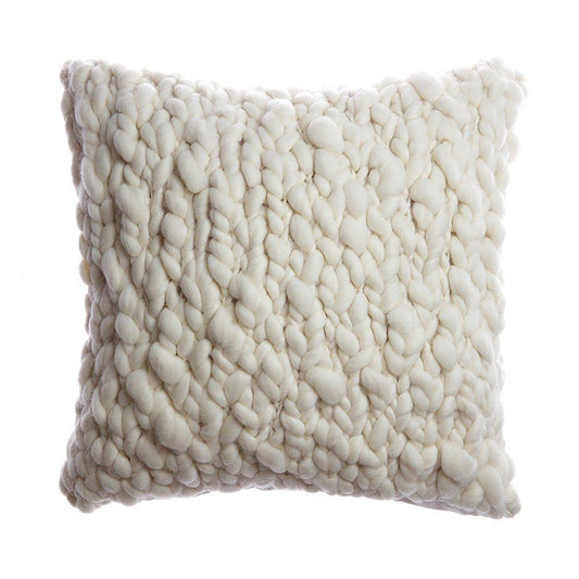 Clouds Chunky Knit Throw Pillow