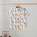 Jazz Festin' Short Sleeve Collared Shirt