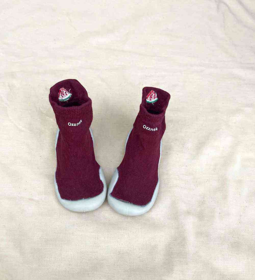 Organic Cotton Barefoot Sock Shoes – Play-Proof Comfort| Fruity