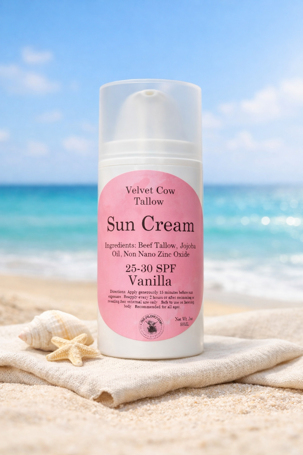 Tallow Mineral Sun Cream | Natural Zinc Oxide Protection