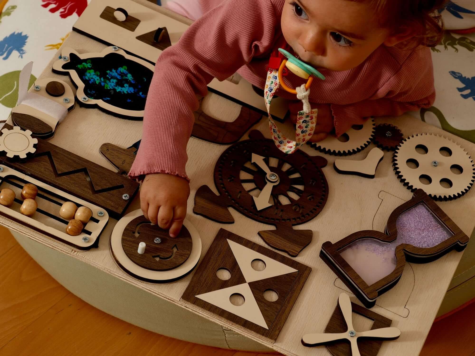 Wooden Busy Board