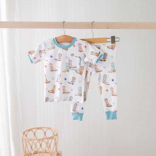 Giddy Up Organic Cotton Kids Pajamas