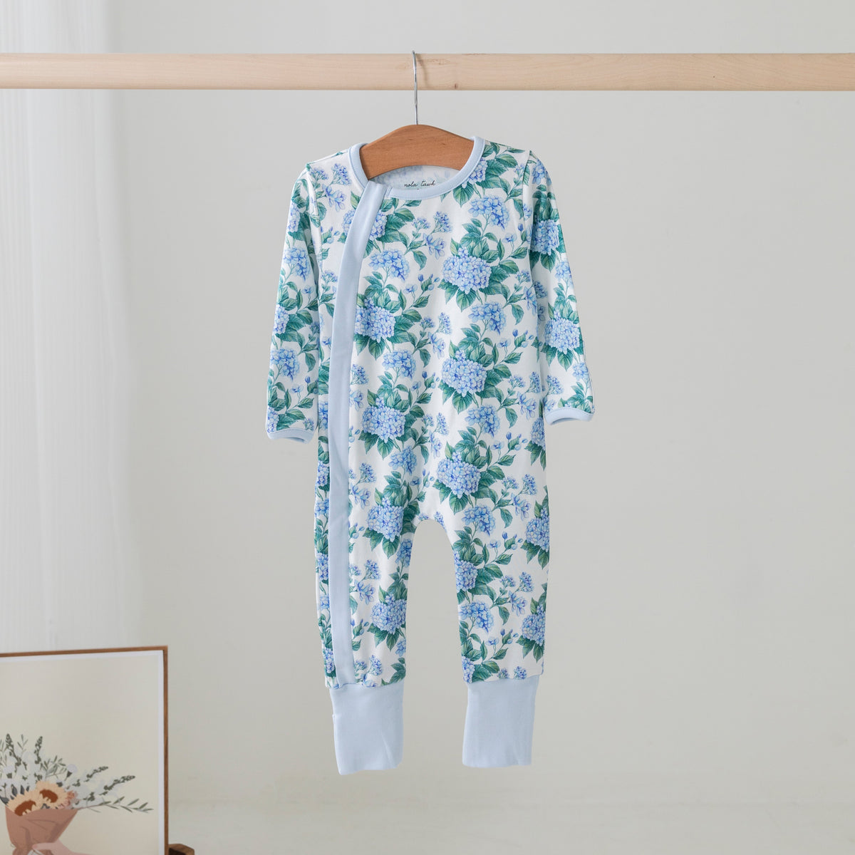 Hydrangea Heaven Organic Cotton Pajama Set