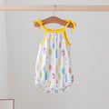Let's Chill Organic Cotton Shoulder-Tie Onesie