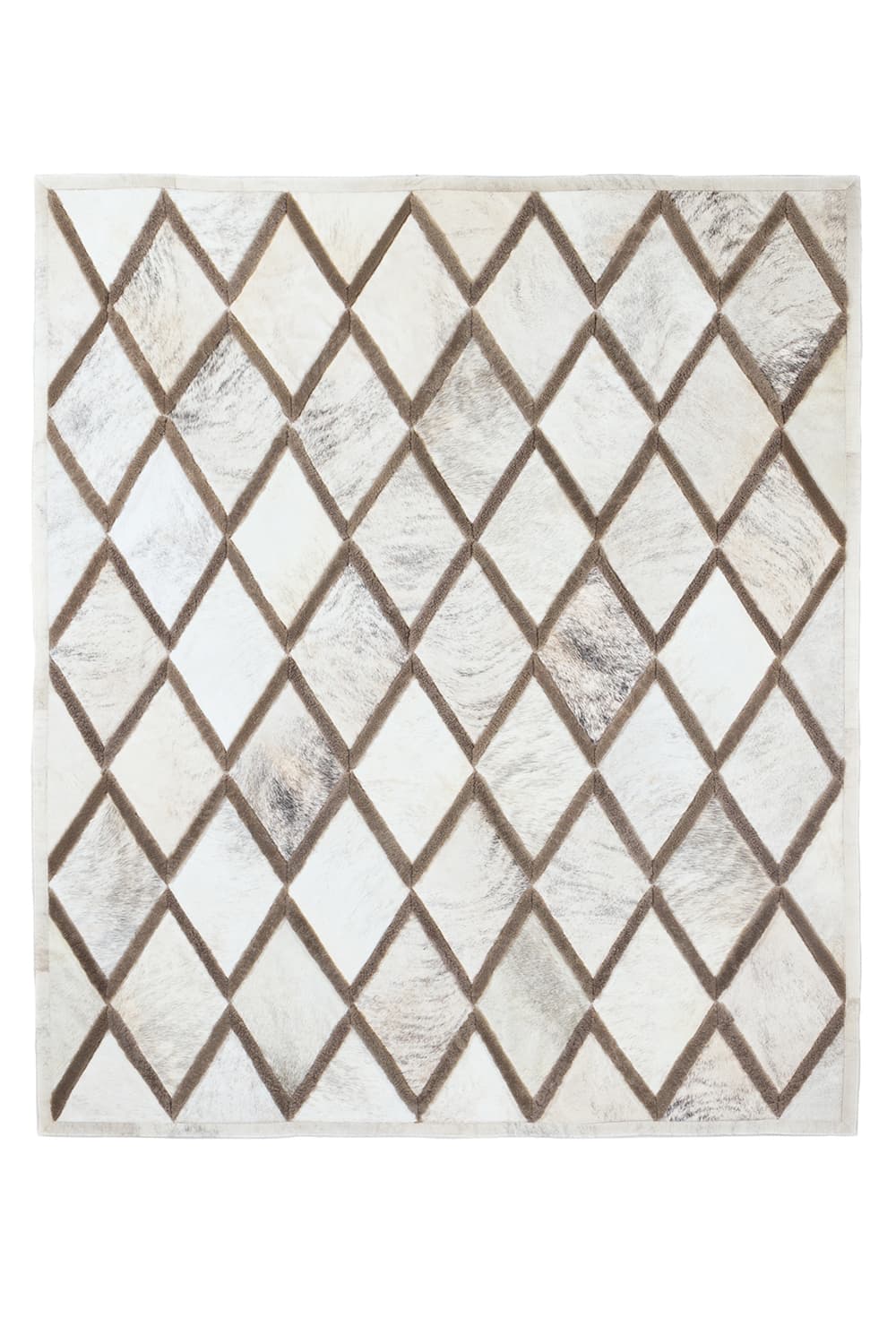 DIAMONDS - Rug in Hide and Shearling