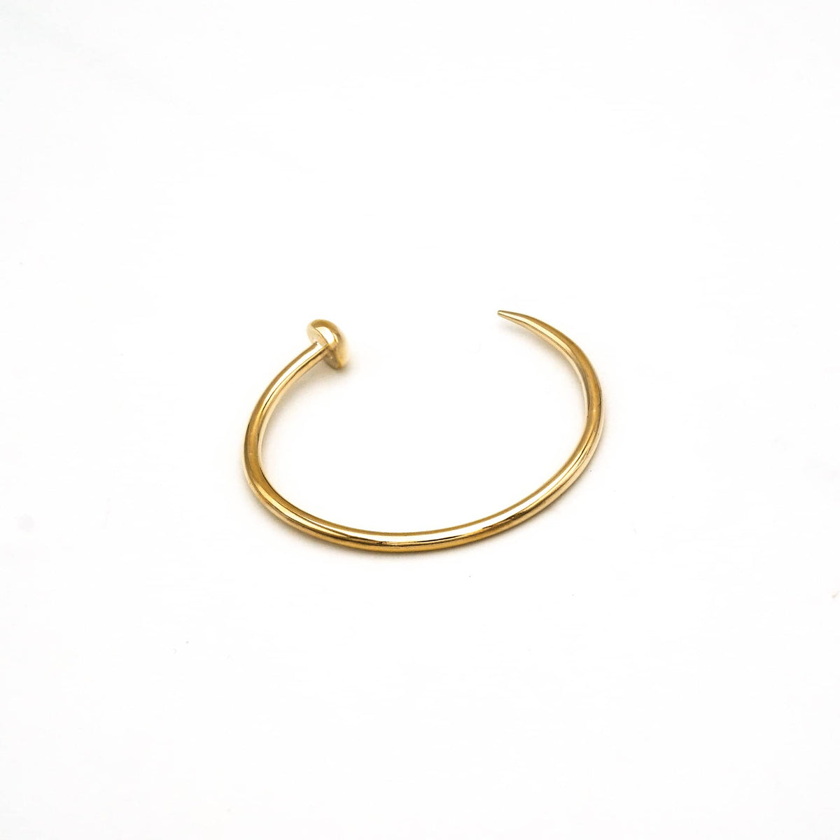 Bent Nail Brass Cuff Bracelet | Doa