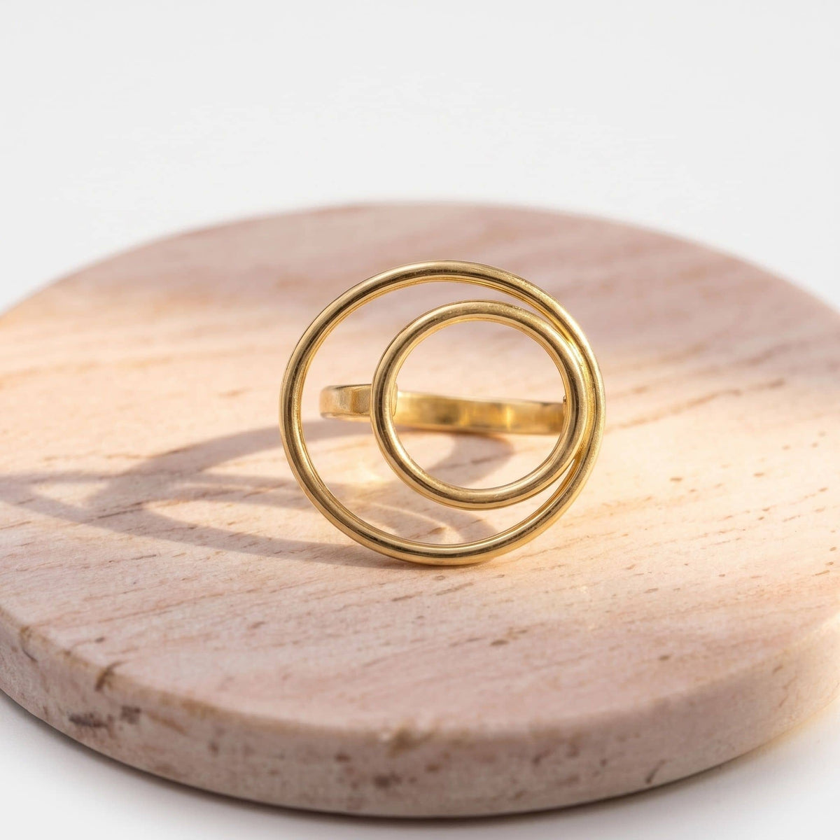 Double Moon Phase Cocktail Ring | Nita