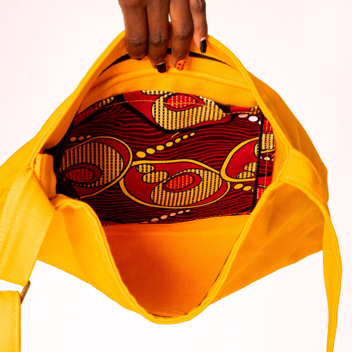 Canvas Mini Crossbody Bag for Men & Women | Amani