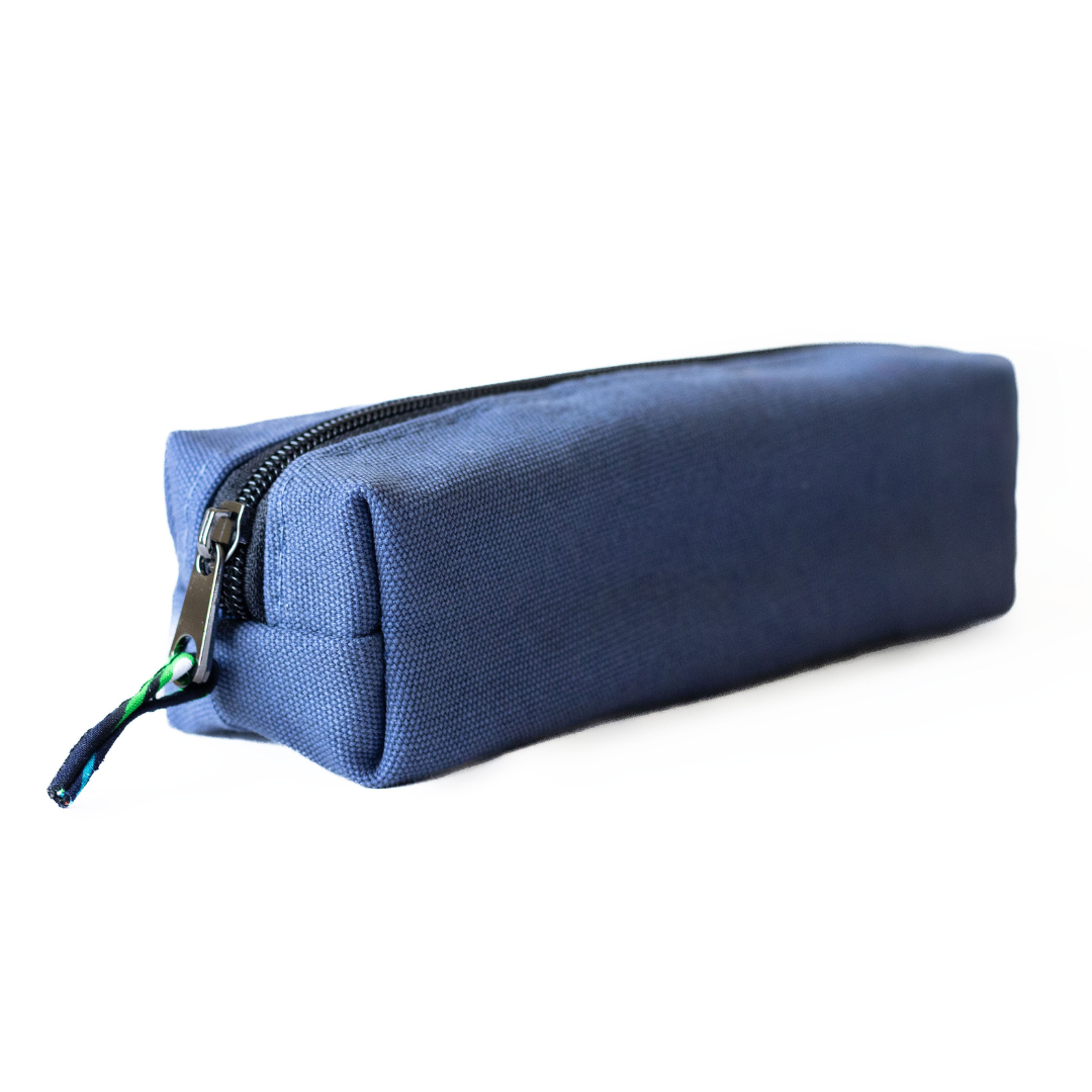 Canvas Pencil Pouch Bag, Everyday Pencil Case