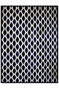 EYE CAT – Contemporary Custom Rug in Cowhide