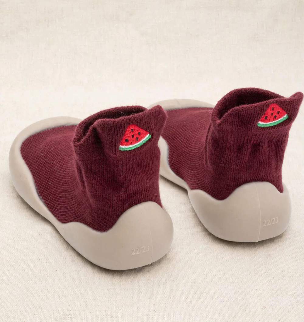 Organic Cotton Barefoot Sock Shoes – Play-Proof Comfort| Fruity