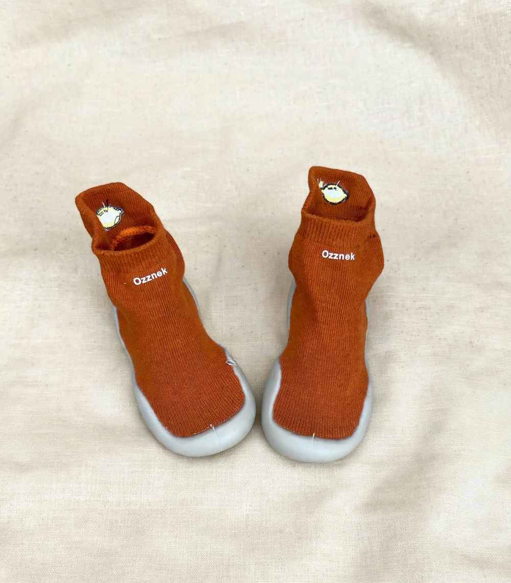 Organic Cotton Barefoot Sock Shoes – Play-Proof Comfort| Fruity
