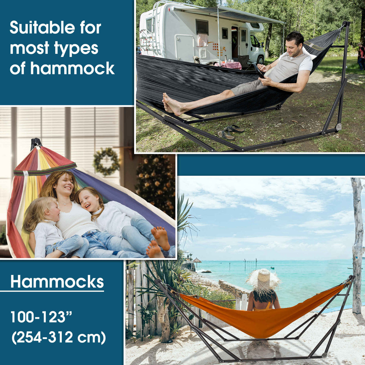 Original Collapsible Hammock with Stand